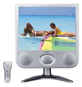 Sharp 15-Inch AQUOS LCD TV with Built in Subwoofer