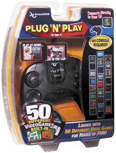 DREAMGEAR - DGUN-853 UNIVERSAL PLUG-N-PLAY CONTROLLER WITH 50 BUILT-IN GAMES