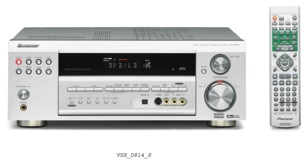 Pioneer VSX-D814K 6.1 Channel Digital AV Surround Receiver