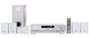 Panasonic SCHT75 400 Watts Home Theater System with Built-in 5-CD/DVD Changer