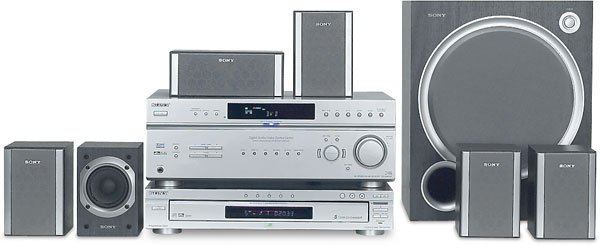 Sony HT-6800DP 840 Watts 6.1-channel progressive-scan DVD Home Theater