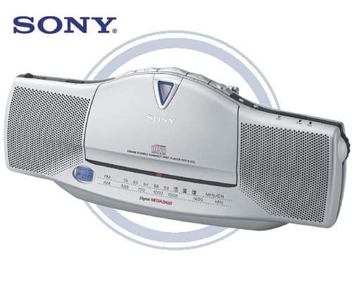 Sony CFD-E10 Slim-Line Portable AM/FM CD Boombox