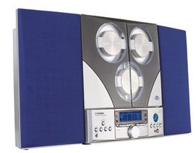 Fisher Slim 2000 AM/FM/3 CD Slim Design Shelf System