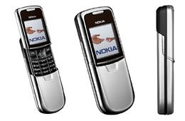 Nokia 8801 GSM Color VID Camera Tri Band Cell Phone (Unlocked)