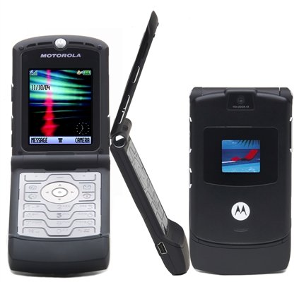 Motorola V3 RAZR Special Edition Black (Unlocked)
