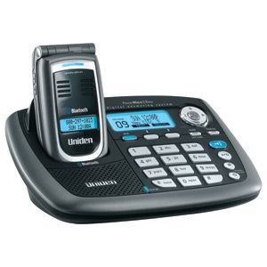 Uniden ELBT595 5.8GHz Bluetooth Flip Phone with Answering Machine, Caller ID & Speakerphone