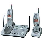 Panasonic KX-TG5212M - 5.8 GHz DSS Expandable Cordless Phone with Dual Handsets and Answering System