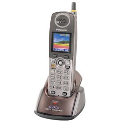 Panasonic KX-TGA552M 5.8 GHz FHSS GigaRanger Expandable Digital Cordless Handset with 1.6" Full