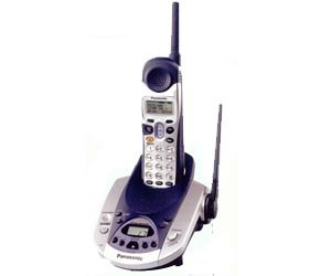 Panasonic KXTG2226 2.4GHz GigaRange Digital Cordless Phone w/ Voice Enhancer & Digital Answering Sys
