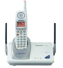 Panasonic kxtg5050 5.8 Ghz Cordless Phone System w/ Light-up Antenna & Headset Speakerphone