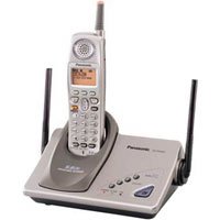 Panasonic KXTG5200 5.8 GHz GigaRange Expandable Cordless Phone System w/ Call Waiting Caller ID & 4