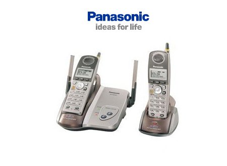 Panasonic KX-TG5422 5.8GHz Digital Dual Cordless Telephone System