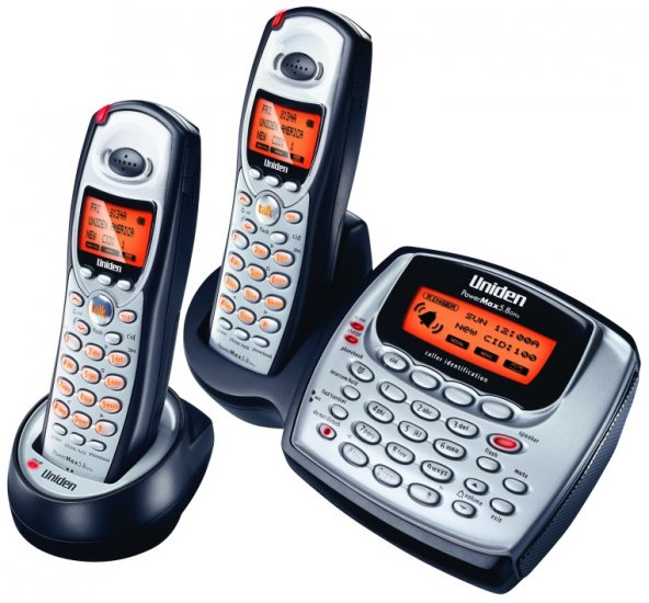 UNIDEN TRU8865-2 5.8 GHZ 2-HANDSET WITH DUAL KEYPAD AND CALLER ID