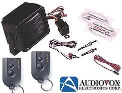 AUDIOVOX FULL FEATURED SECURITY SYSTEM TALKING ALARM WITH 5 VOICE RESPONSES
