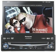 Panasonic CQVD7001U 500W x 4 In-Dash 7 Widescreen Color LCD