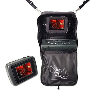 G2G TKD056 - Portable Mobile System with Built-In 5.6 Inch Monitor and DVD Player