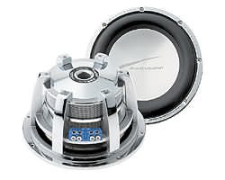 Audiobahn ALUM12N 12" Sound Q Chrome Aluminum Cone Epdm Dual 6 Ohm 1000 Watts RMS