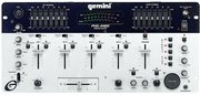 Gemini PMX2400 4Ch 19 Mixer W Sampler 3 Phono inputs