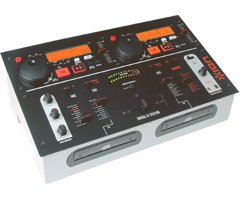 ICD02 Pro DJ Mixer with Dual Integrated CD Players