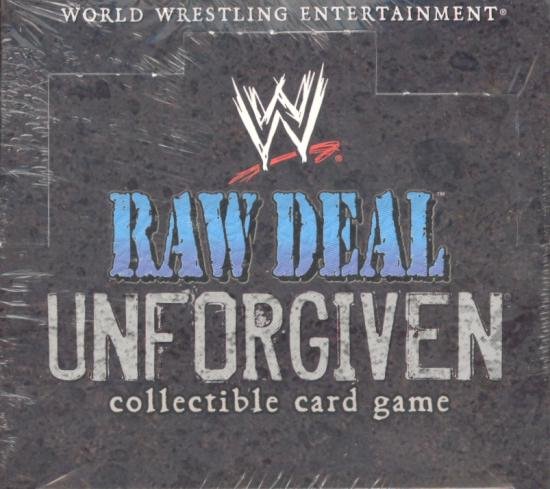 Raw Deal Unforgiven Booster Box Sealed 36 packs