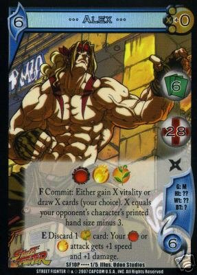 UFS Alex Foil Promo Card SF10P....1/5