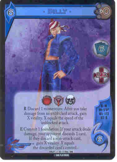 UFS Billy Foil Promo Card SNK2P....02/17