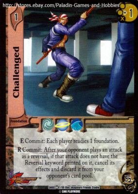 UFS Challenged Foil Promo Card SNK02..07/99