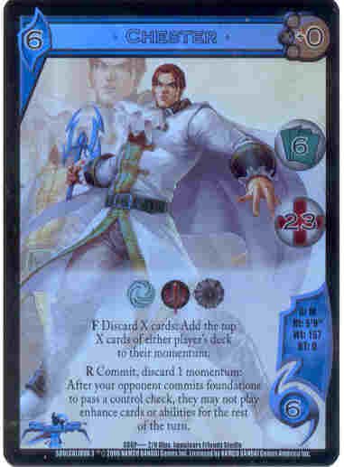 UFS Chester Foil Promo Card SC6P....2/9