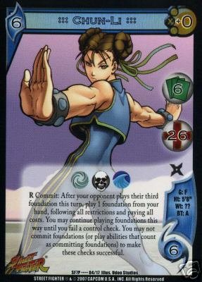 UFS Chun-Li Foil Promo Card SF7P....04/17