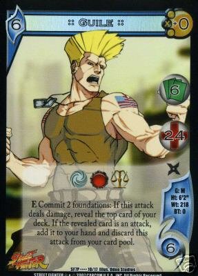 UFS Guile Foil Promo Card SF7P....10/17