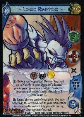 UFS Lord Raptor Foil Promo Card DS2P....13/19