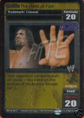 Raw Deal The Hand of Fate Foil Ultra-rare
