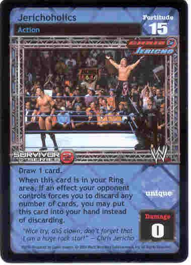 Raw Deal Jerichoholics SS2 non-foil Promo 26/PR