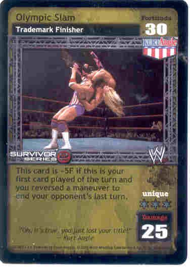 Raw Deal Olympic Slam Ultra-rare Foil SS2