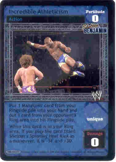 Raw Deal Incredible Athleticism Ultra-rare Foil