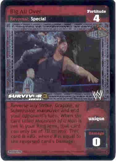 Raw Deal Big All Over Foil SS3 Ultra-rare