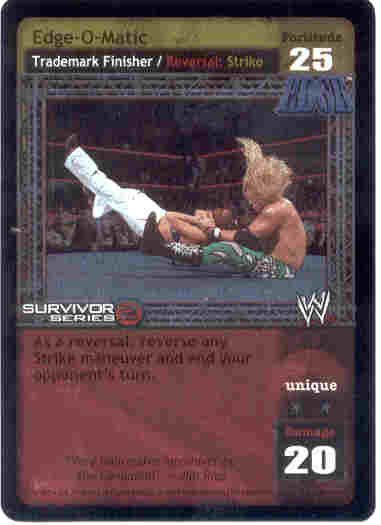 Raw Deal Edge-O-Matic Ultra-rare Foil SS2