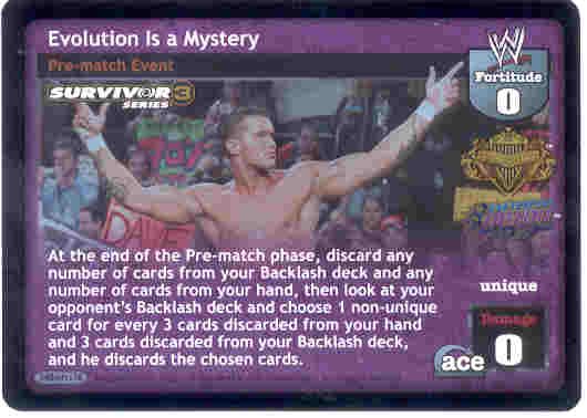 Raw Deal Evolution Is a Mystery Ultra-rare Foil SS3