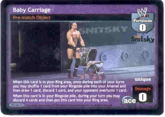 Raw Deal Baby Carriage Ultra-rare Foil