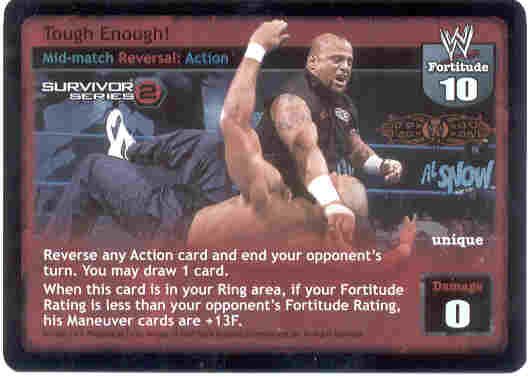Raw Deal Tough Enough Ultra-rare Foil SS2