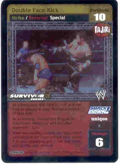 Raw Deal Double Face Kick SS3 Ultra-rare Foil