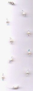 Pearl & Swarovski Crystal Necklace Set - Custom Color Matched Special Occasion & Bridal