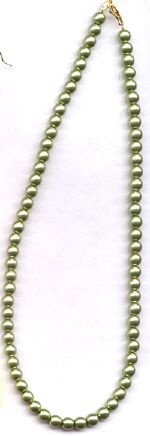 Glass Pearl Necklace Set - Custom Colors