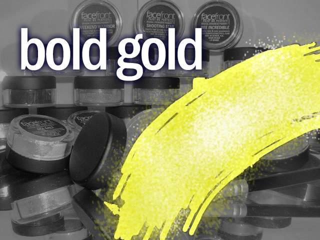 Paint Me Perfect Eye Shadow: Bold Gold