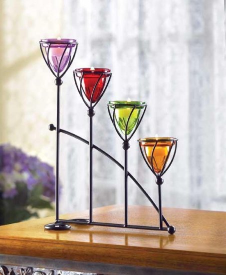 Jeweled Candleholder