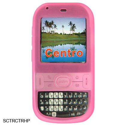 Pink Silicone Skin Cover Case for Palm Centro
