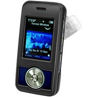 BLACK Hard Shell Shield Protector ProGuard Case for LG Chocolate 2 VX8550