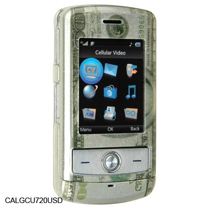 Hard Shell Crystal Shield Protector Case for LG Shine CU720 - US Dollar