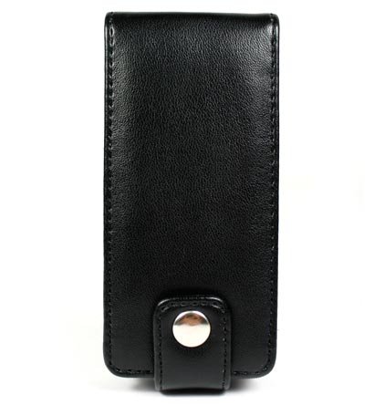 Leather Pouch Case for Microsoft Zune 4GB / 8GB - Black
