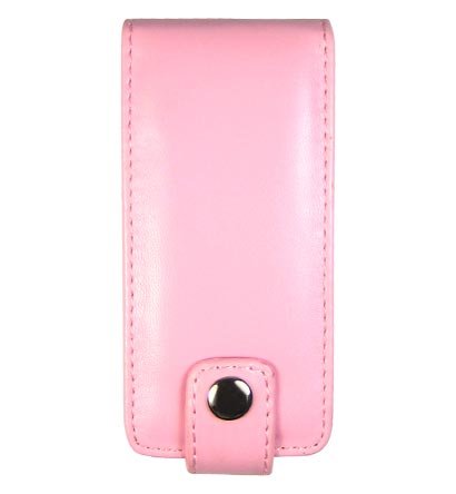 Leather Pouch Case for Microsoft Zune 4GB / 8GB - Pink